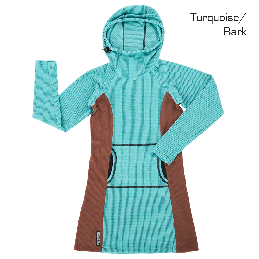 mina Micro Grid Dress V2 – Melanzana