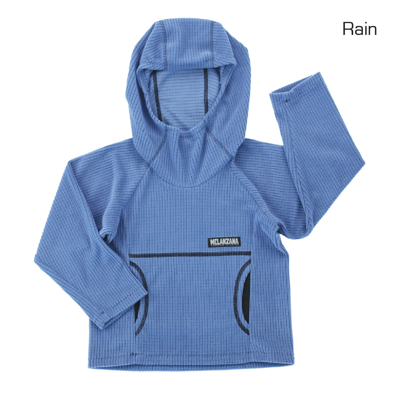 HOOD HOODIE モリハルナさん Micro Grid Hoodie Kids V2 – Melanzana