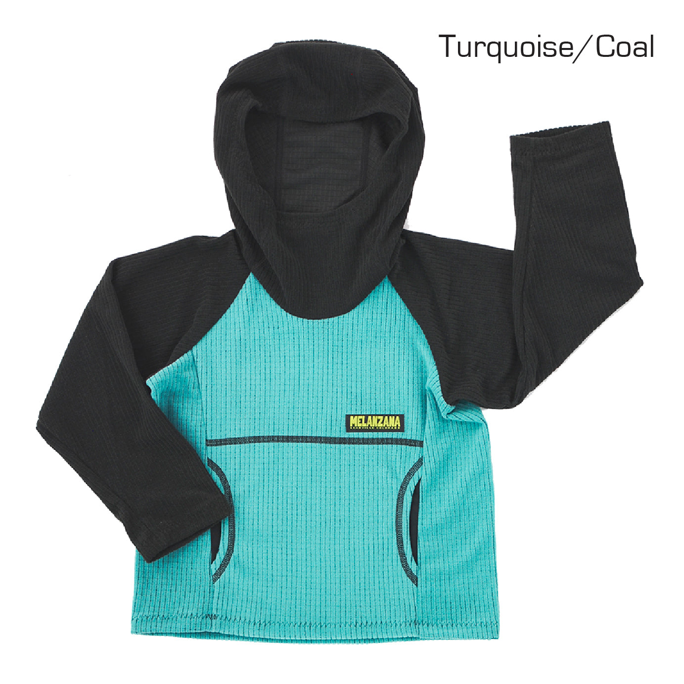 Micro Grid Hoodie Kids V2 – Melanzana