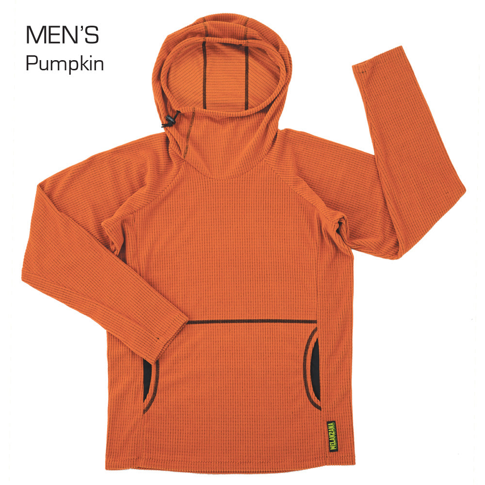Micro Grid Hoodie V2 - Mens / L / Pumpkin