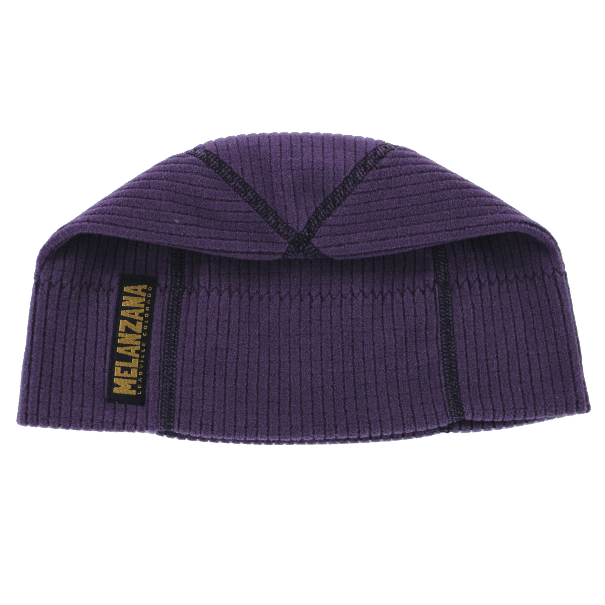 2023 Melanzana Micro Grid popular Toque Beanie Hat Bloom (Purple) Adult Large Fleece